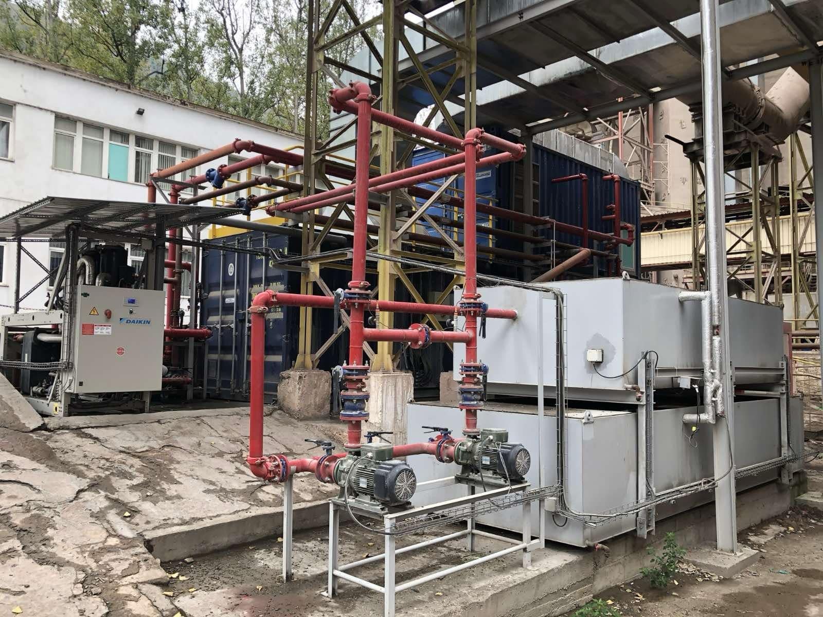 Instalatie mentinere temp - CRH